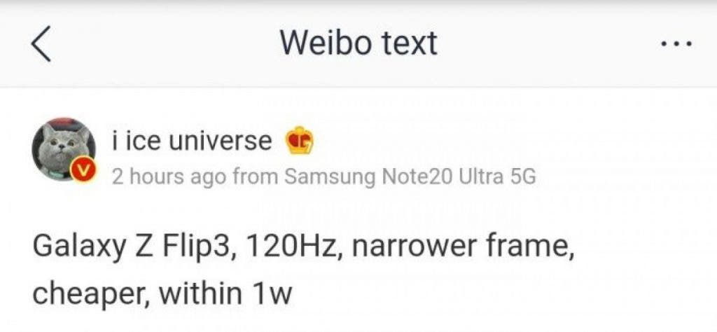 Galaxy Z Flip 2 might come with 120Hz refresh rate and cheaper price tag!