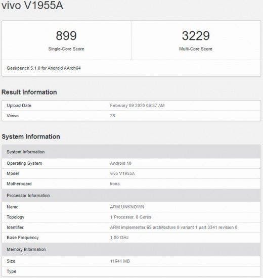 iQOO 3 5G Spotted on GeekBench, It's Powered by a Snapdragon 865