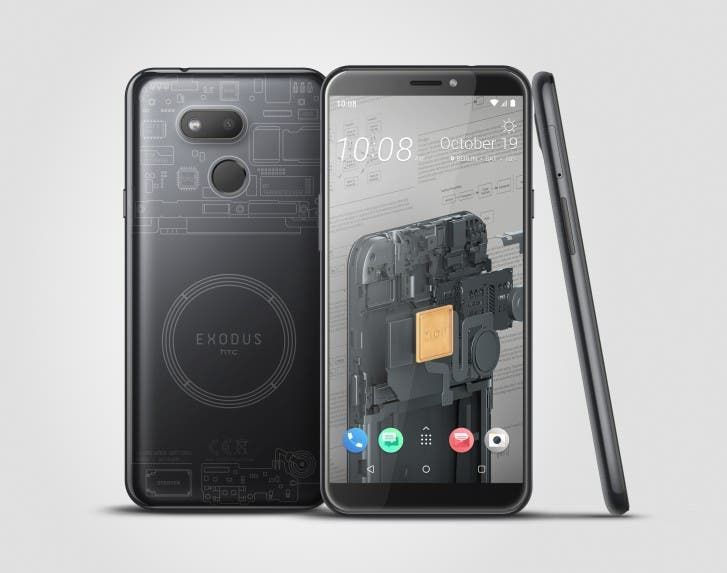 HTC Exodus 1s is the company's new blockchain smartphone