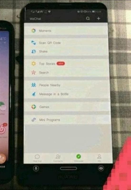 Alleged Huawei Mate 20 Leaked on Spy Photo