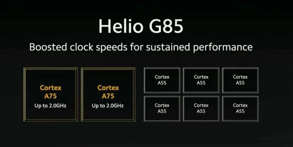 MediaTek Helio G85 SoC announced with tweaked GPU