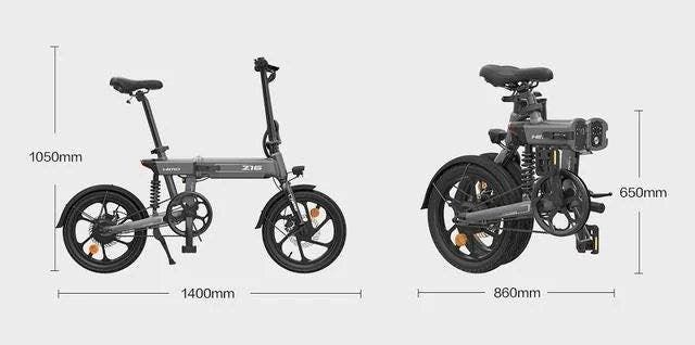 Xiaomi's Himo Z16 foldable electric bike pictures surface online