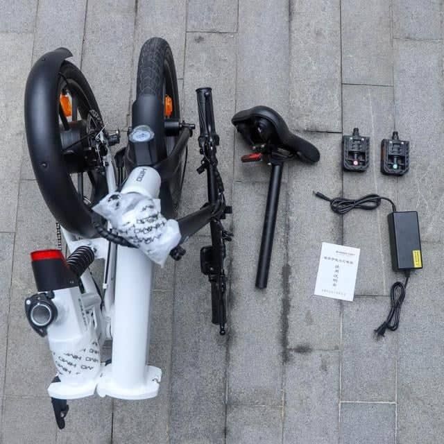 Xiaomi's Himo Z16 foldable electric bike pictures surface online