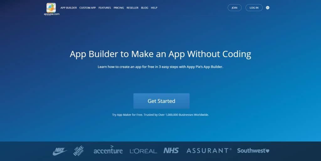 Appy Pie’s App Builder helps you make professional business apps without coding!