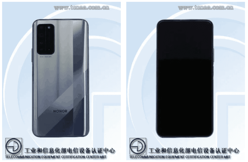 Honor X10 shows up on MIIT database with images