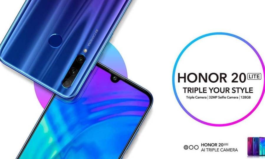 Honor 20 Lite with Kirin 710, triple cameras official, priced £249