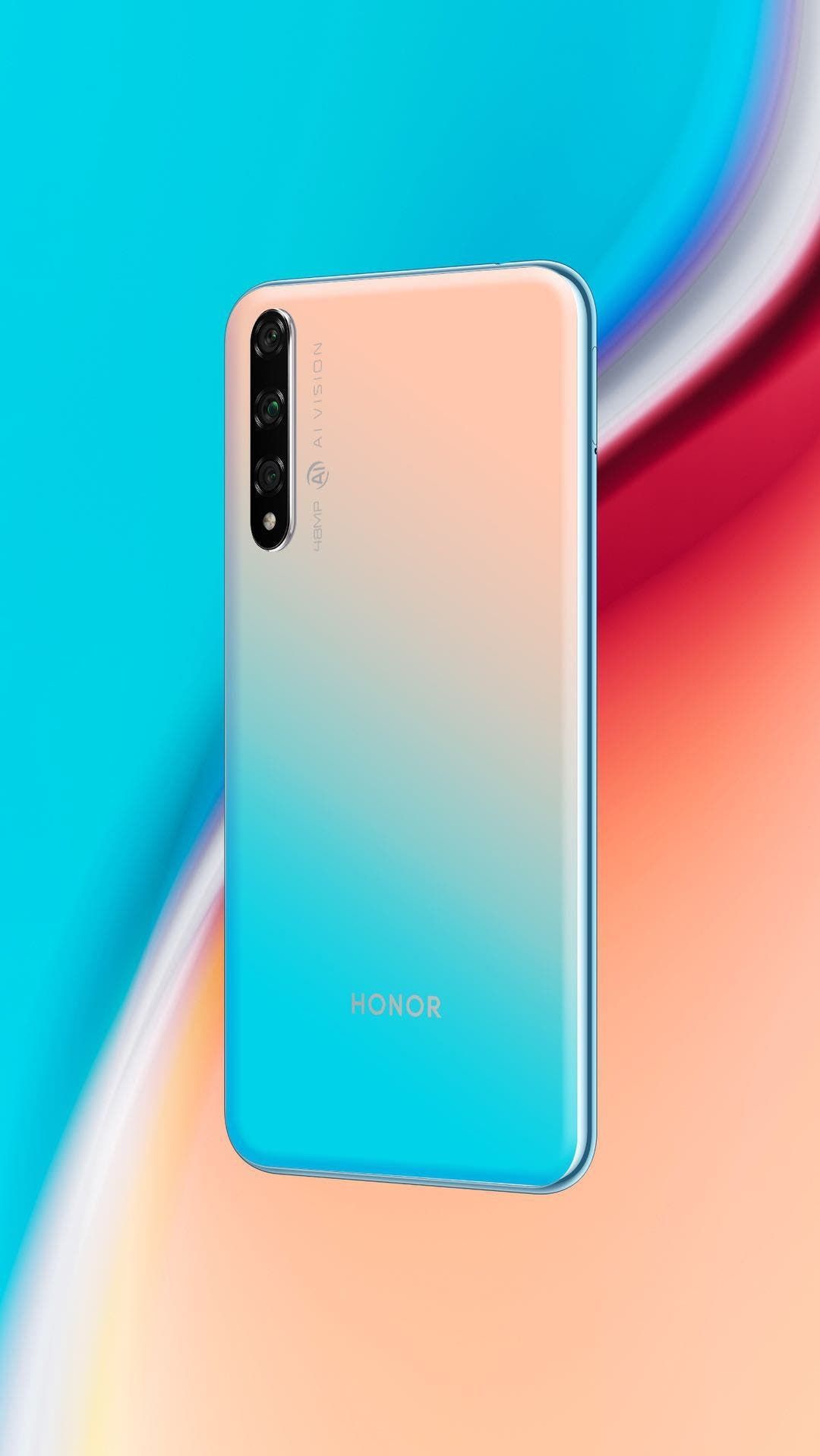 Honor 20 Lite leaked renders show beautiful gradients