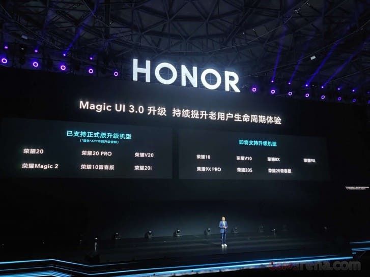 Honor confirms devices getting Android 10-based Magic UI 3.0