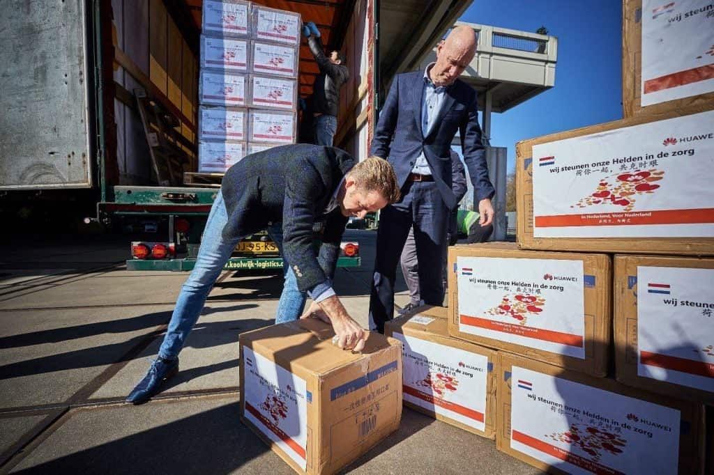 Huawei will lower its efforts to help Europe with COVID-19 pandemic