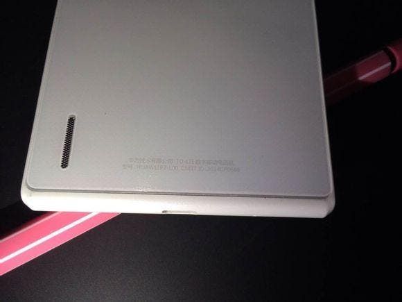 Detailed photos of the unreleased Huawei Ascend P7 leaked