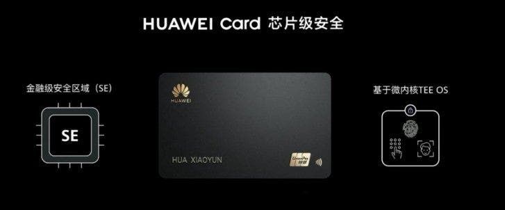 Huawei has also introduced its credit card, like Apple