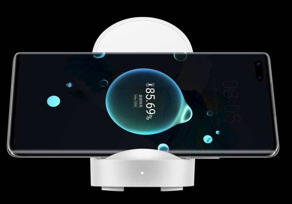 Huawei releases a 50W super fast vertical wireless charger