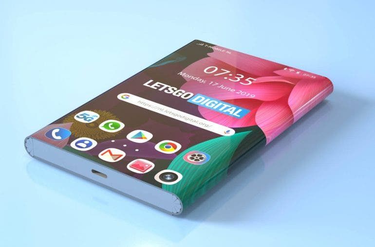 Here's how smartphones of the future will look with displays on the sides too