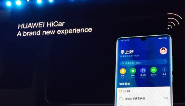 Huawei HiCar can take control of your car