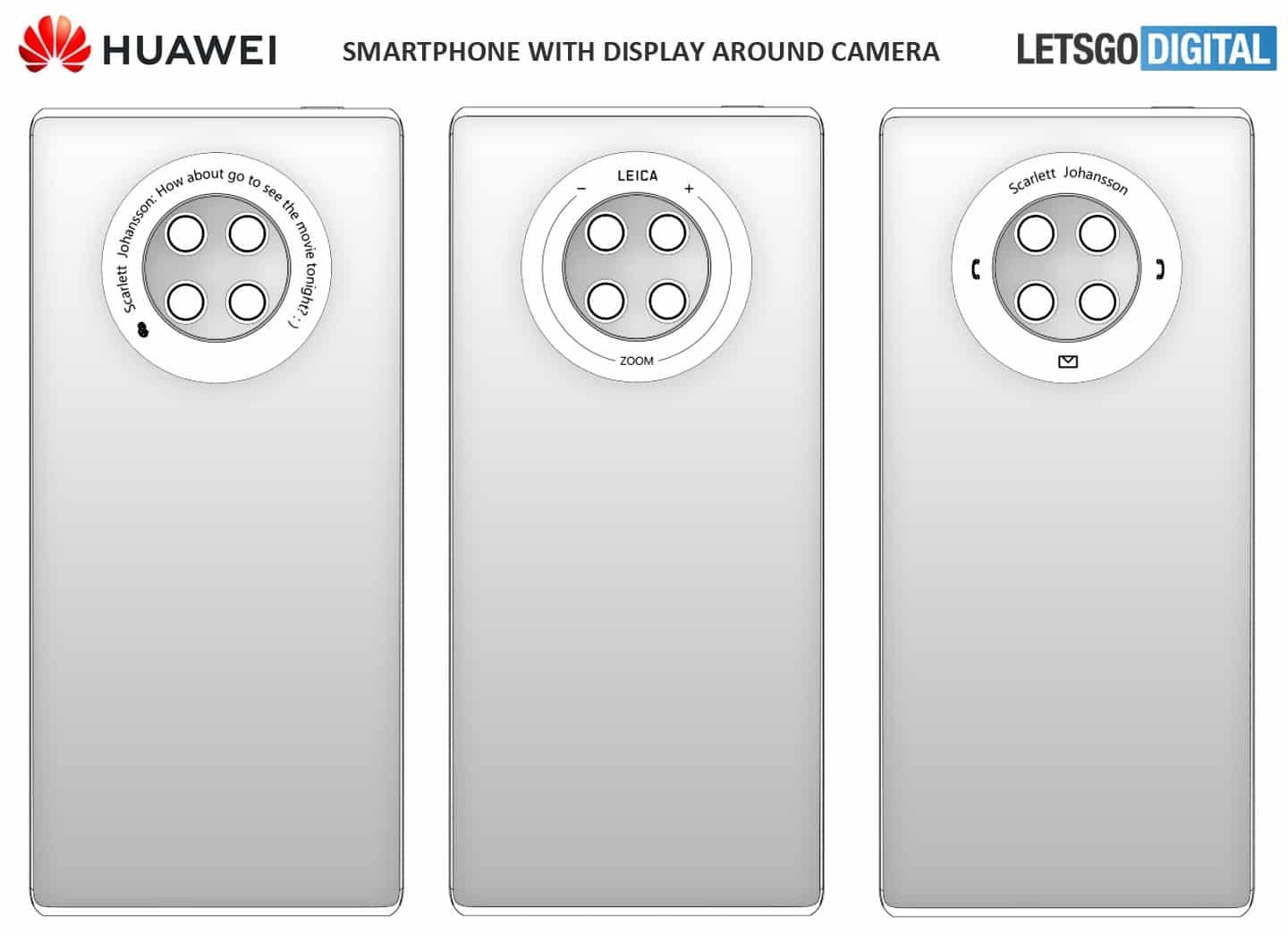 Huawei Mate 40 could have a touch display around the rear camera