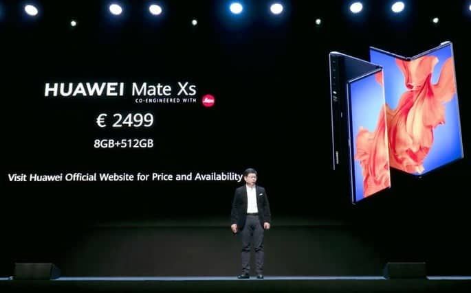 Huawei Mate Xs: the new foldable smartphone is launched