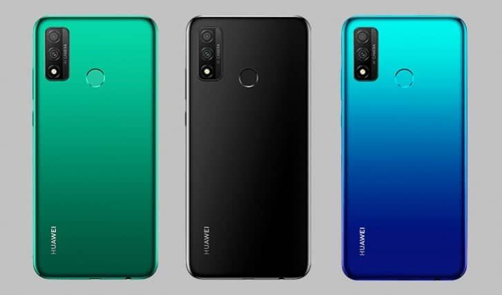 Huawei P Smart 2020 specs and design surface in the web