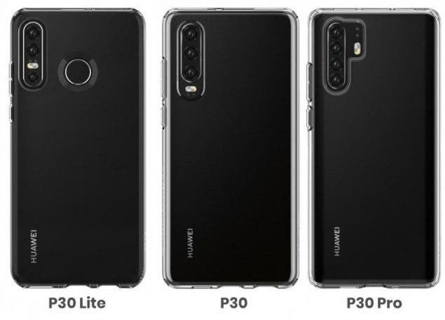 Huawei P30 Lite design unveiled by Spigen cases