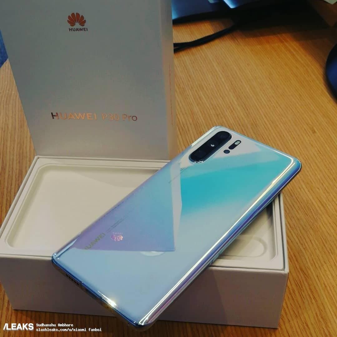 Leaked Huawei P30 Pro retail box confirms a few details