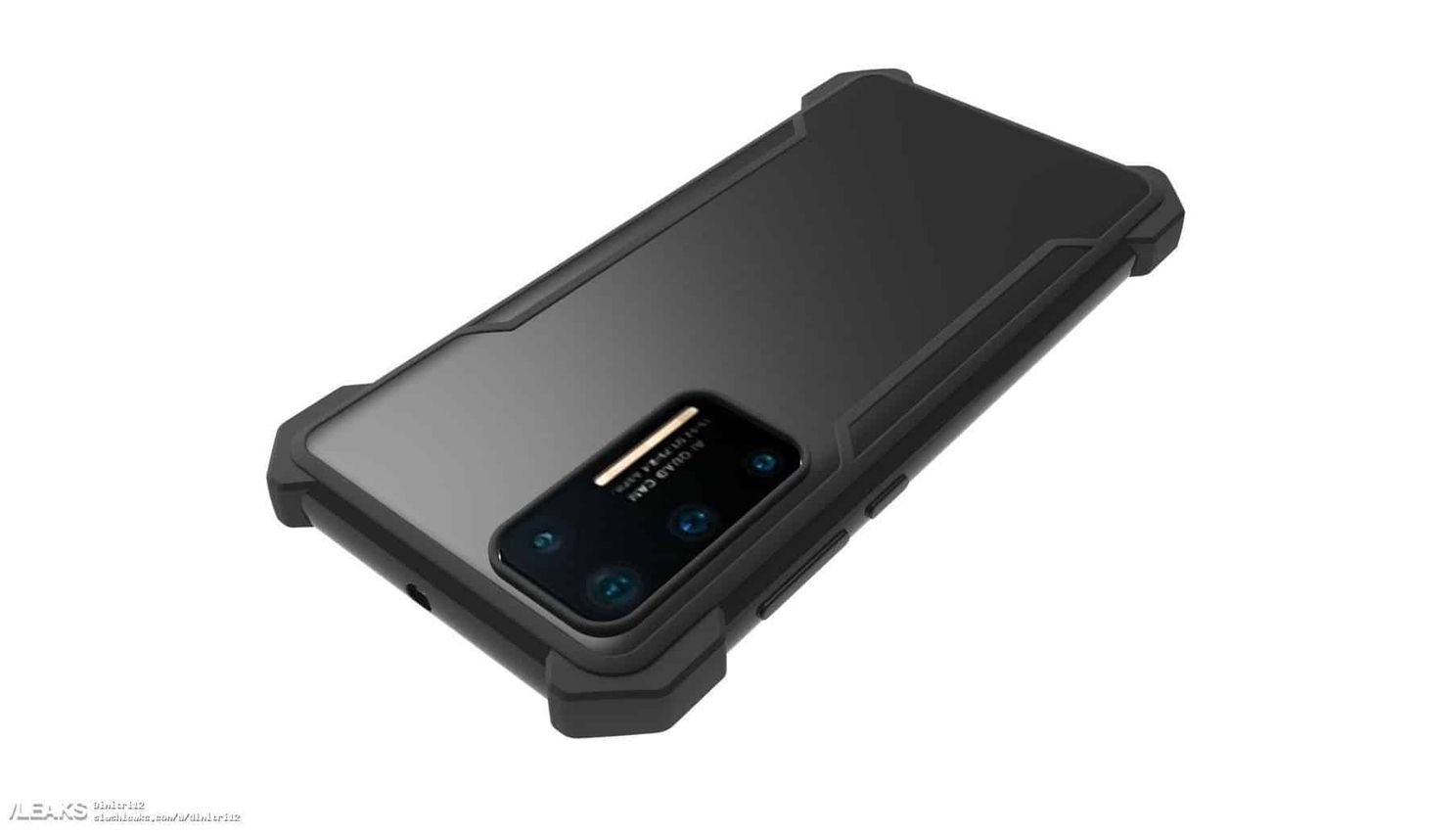 Huawei P40 Series Case Renders.