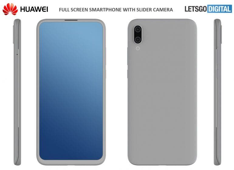 Huawei Sliding Phone Patent