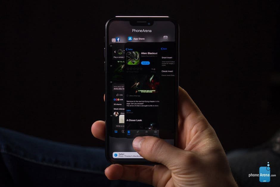 iOS 13's Dark Mode Shown on iPhone XI Renderings