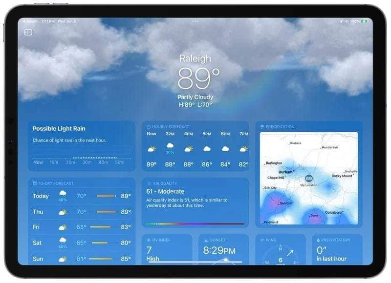 Apple iOS 16: Here are the new features of the Weather App