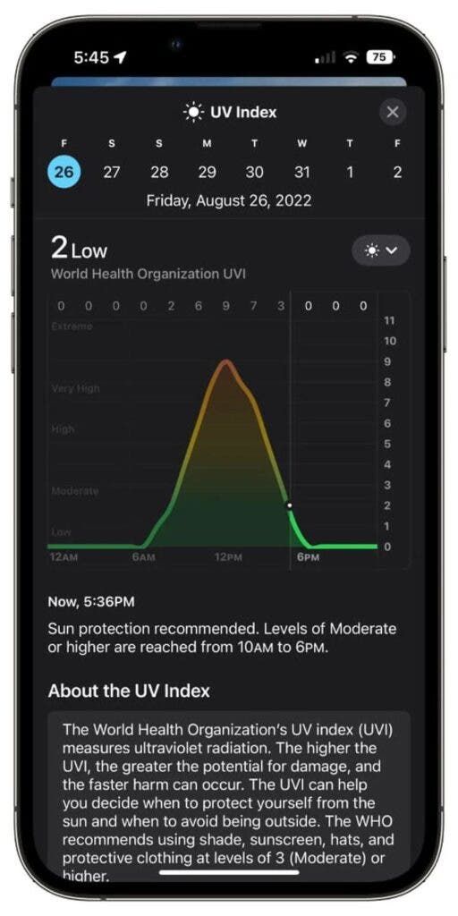 Apple iOS 16: Here are the new features of the Weather App