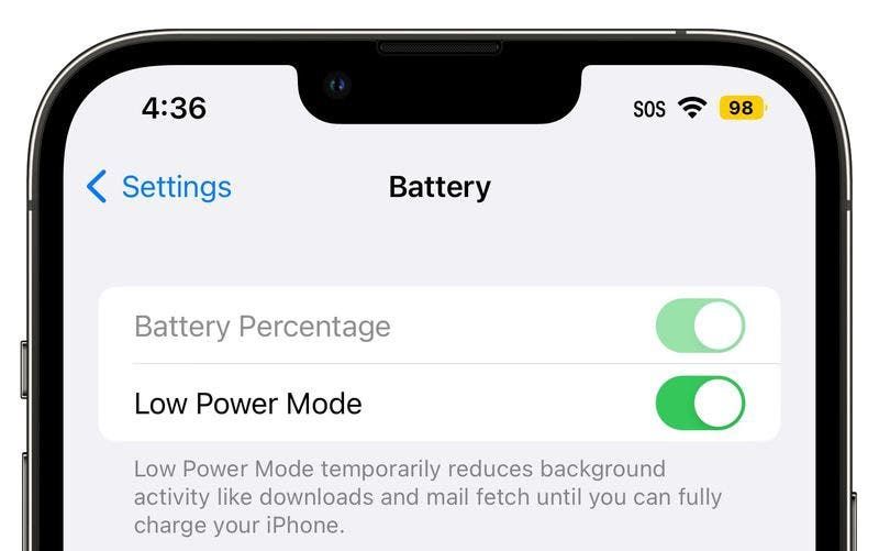 iOS 16 Beta 6 makes changes to the battery percentage feature