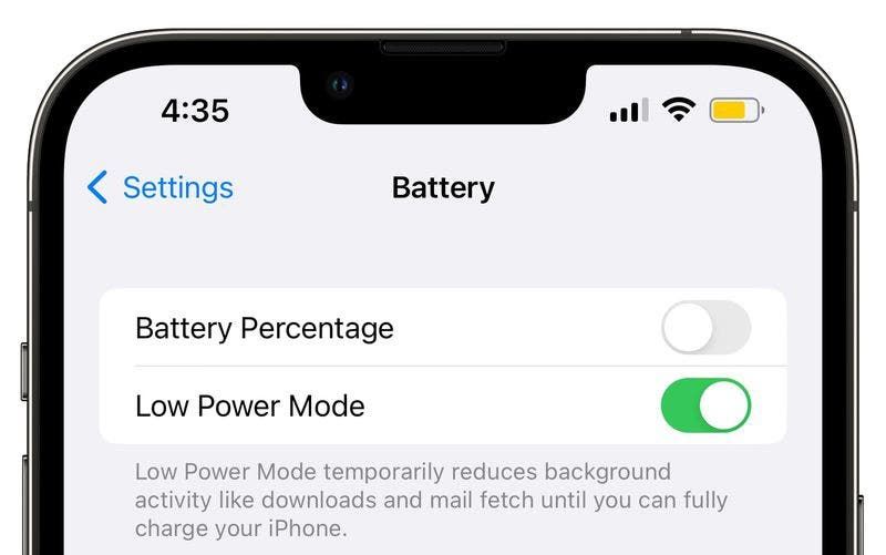 iOS 16 Beta 6 makes changes to the battery percentage feature