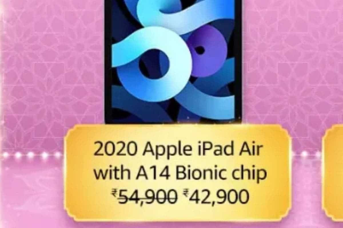 Apple's iPad Air 2020 Is Getting a Major Discount During Amazon's Great Indian Festival