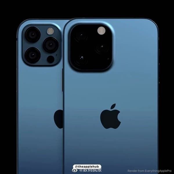 Fresh exposure of the iPhone 13 rearview - offers more protection