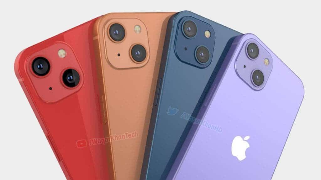 New renders of the Apple iPhone 13 appears online