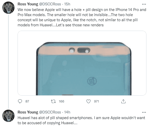 iPhone 14 Pro series almost certain to use a dual punch-hole design