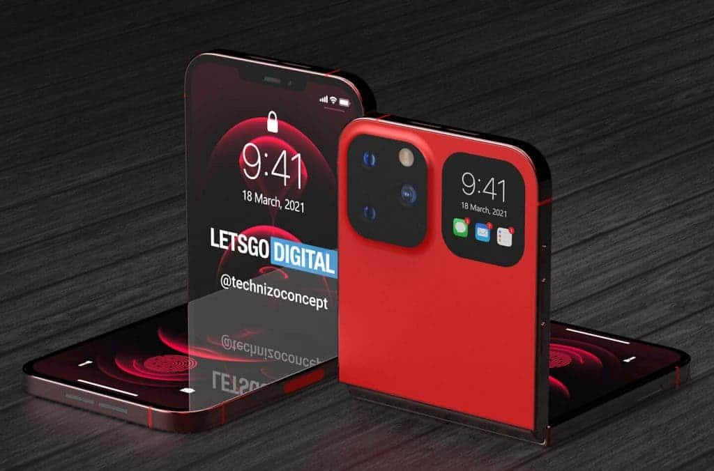 First look at the iPhone Flip concept smartphone design