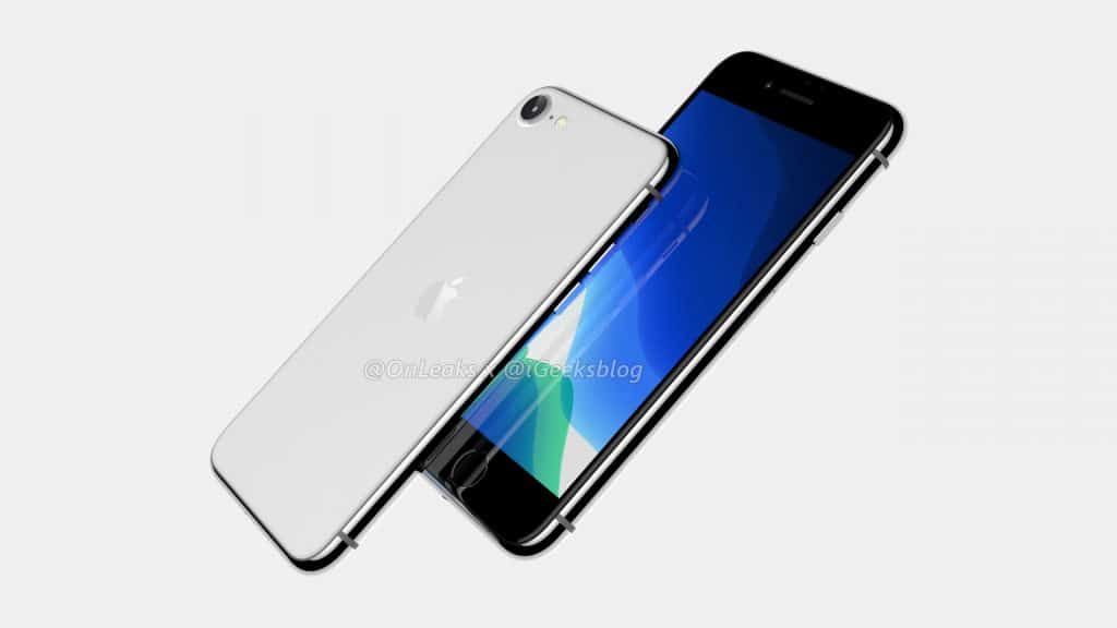 iPhone SE 2 with Touch ID and iPhone 8 inspired design surfaces