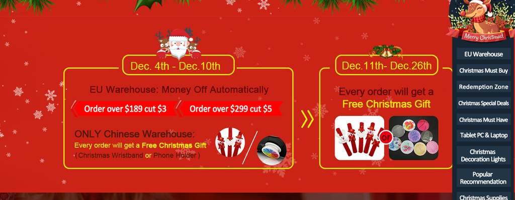 Xmas coming early to the E-Fox eshop with many promos