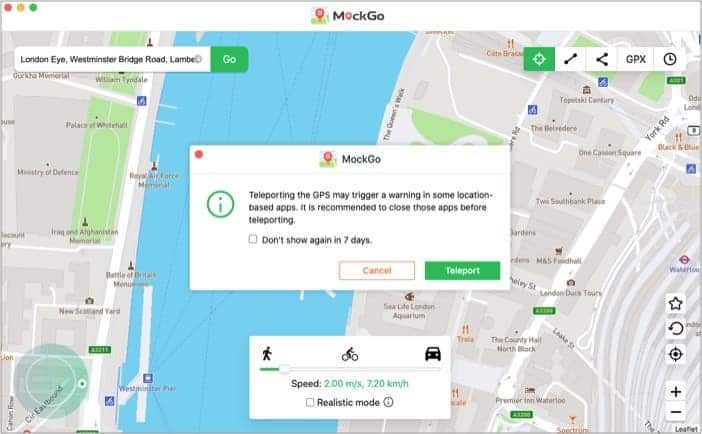 Foneazy MockGo – Change your iPhone location without even jailbreaking it