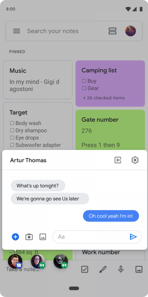 Android Q Beta 2 brings notification bubbles and more