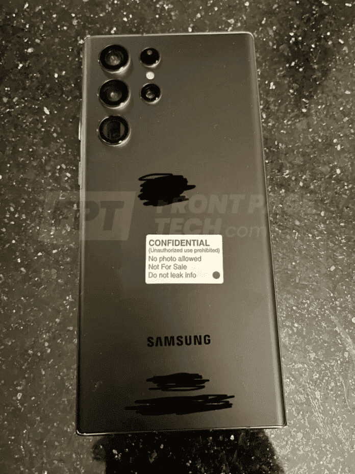 Samsung Galaxy S22 Ultra back cover won't feel like glass, it's something entirely new