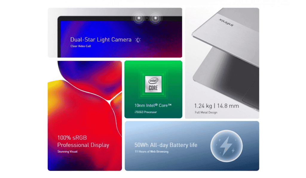 Infinix INBook X2 launched with Intel 10-Gen SoCs and lighweight profile