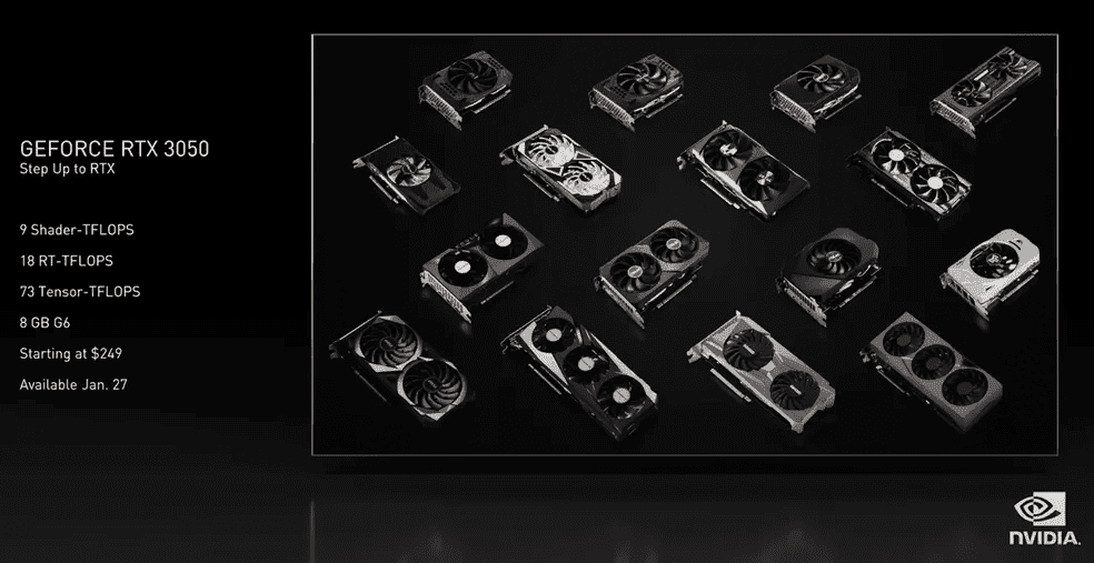 Nvidia GeForce RTX 3050 here is everything you need to know