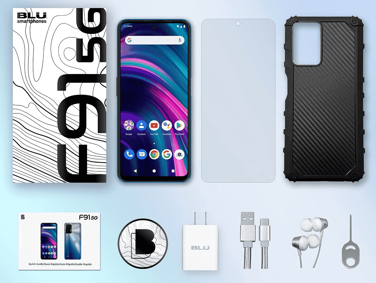 BLU F91 is the first 5G smartphone of the North American brand