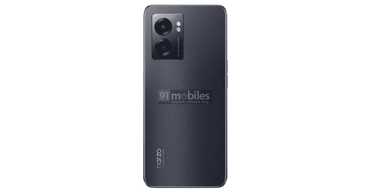 Realme Narzo 50 5G leaked images reveal new colorway