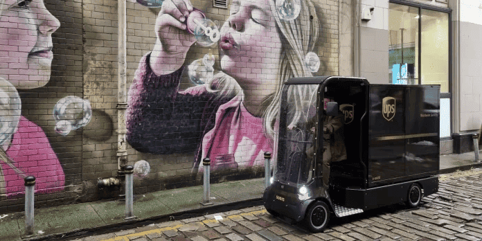 UPS is testing a new electric mini van for delivering parcels in the US
