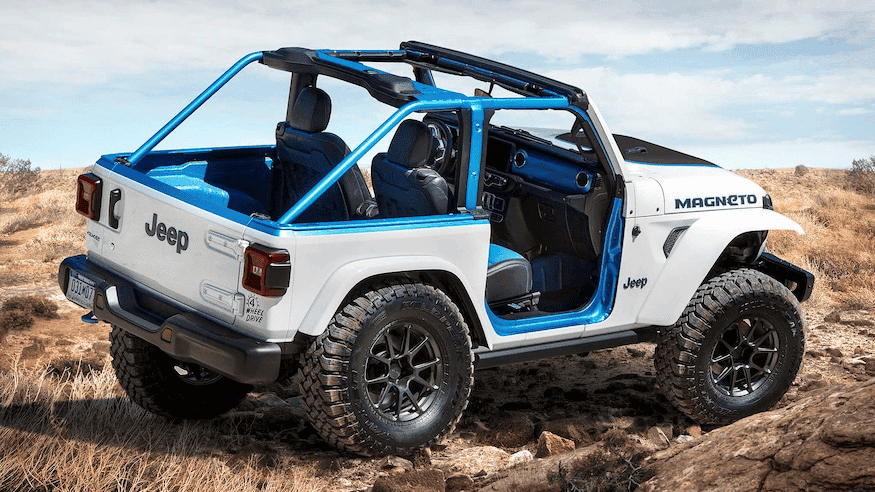Jeep Magneto revealed: It's an electric wrangler scheduled for 2024
