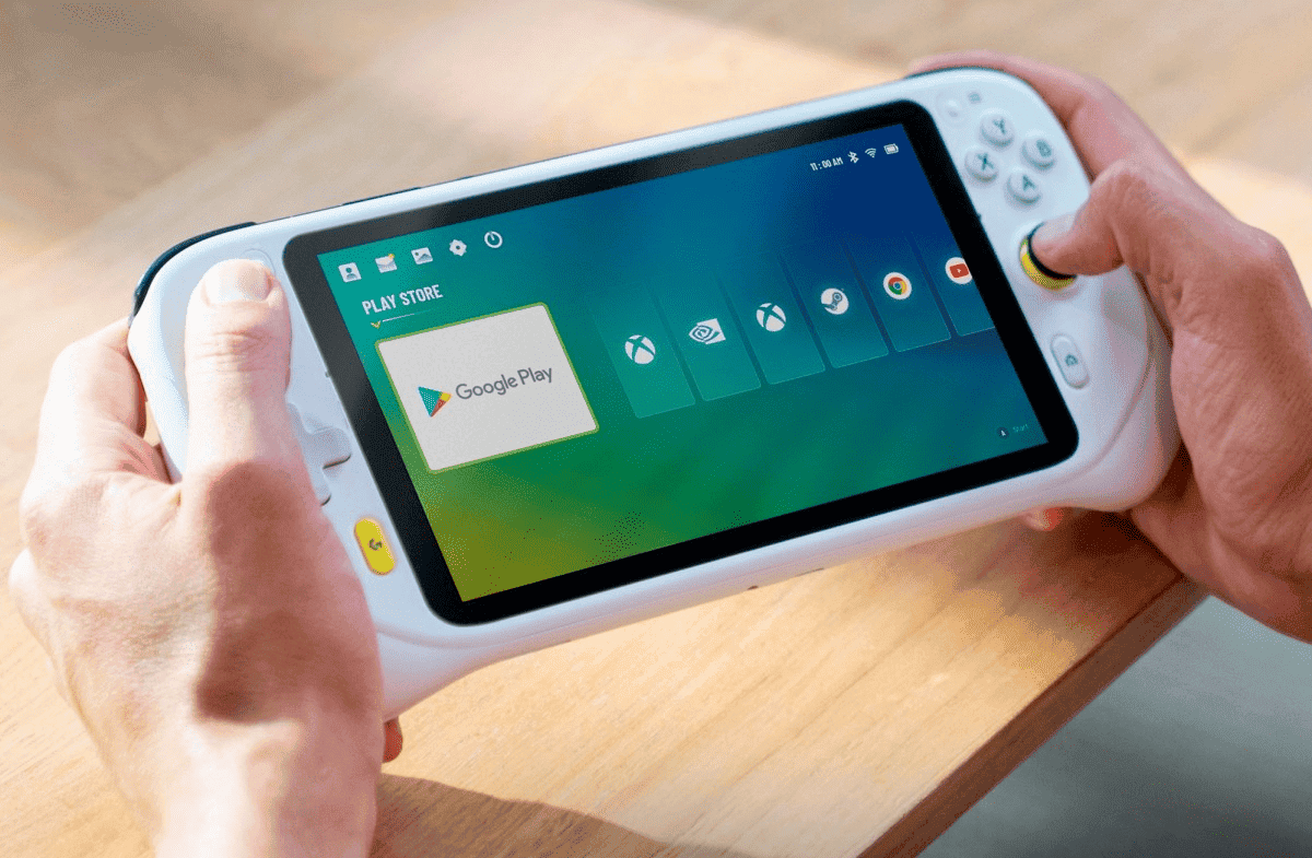 Tencent cloud-gaming handheld appears running Android