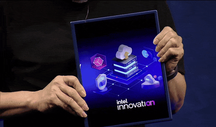 Samsung and Intel showcase upcoming rollable PC