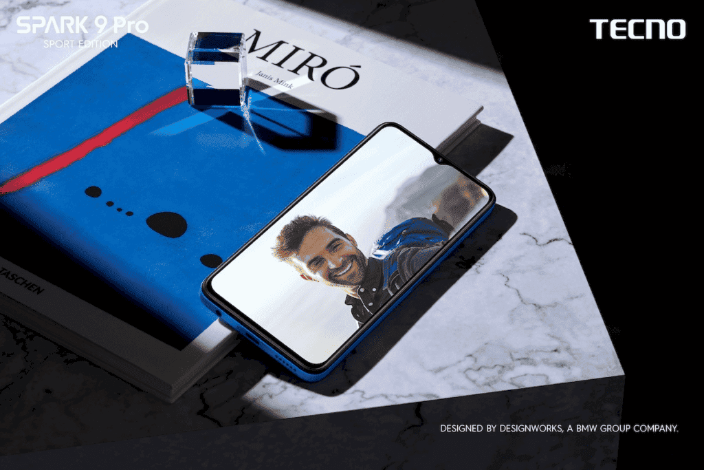 Tecno Spark 9 Pro Sport Edition arrives with BMW's Designworks