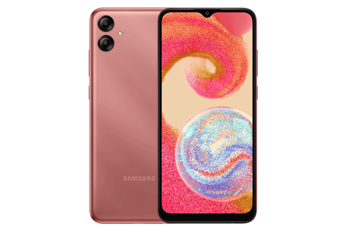 Samsung Galaxy A04e is the cheapest in the series